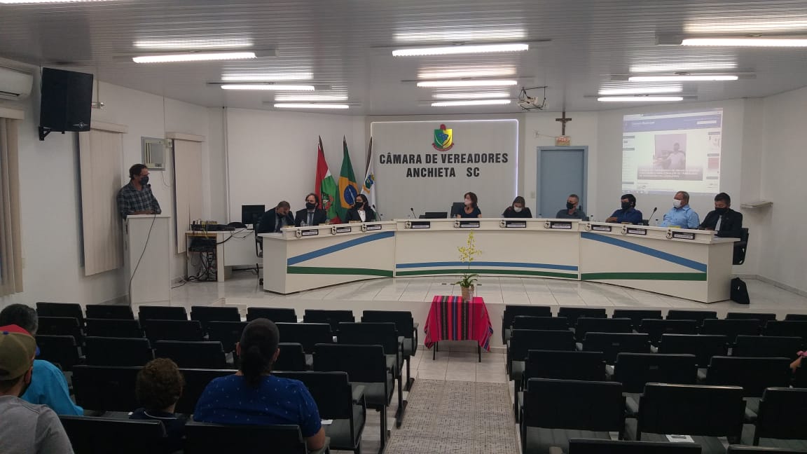 PREFEITO DE ANCHIETA IVAN JOSÉ CANCI PARTICIPOU DA SESSÃO DE ABERTURA DOS TRABALHOS LEGISLATIVOS